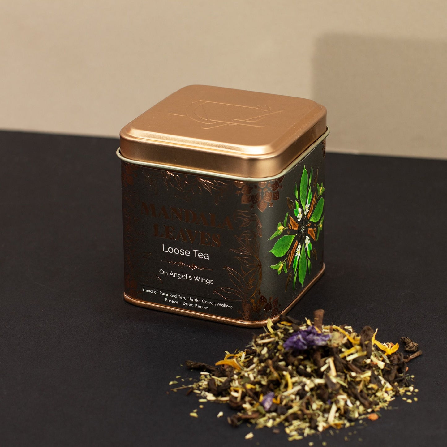 Infusión Rooibos & Frutos Rojos - En Alas de Ángeles (Mandala Leaves) 50g