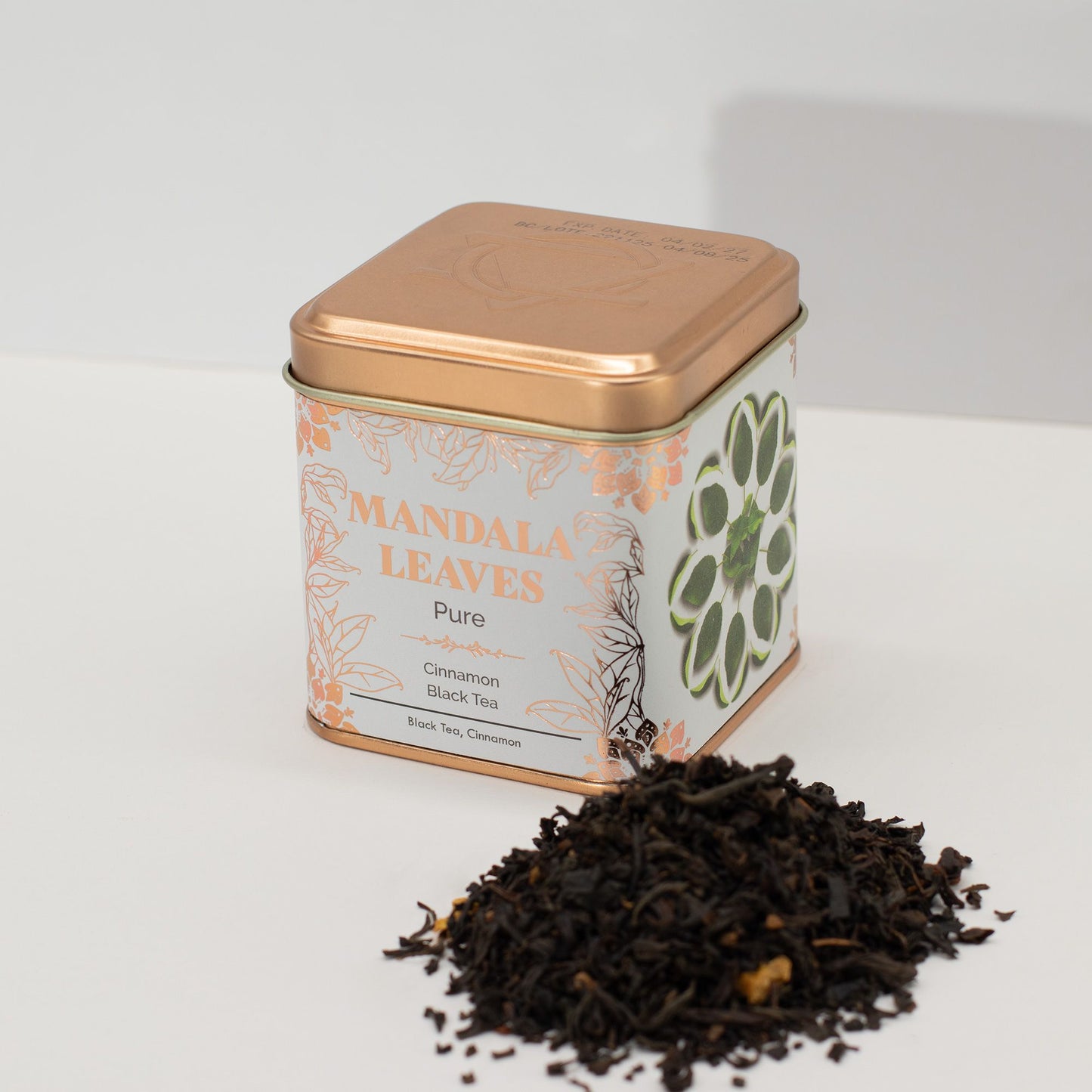 Té Negro Orgánico con Canela - Calidez y Especias (Mandala Leaves) 50g