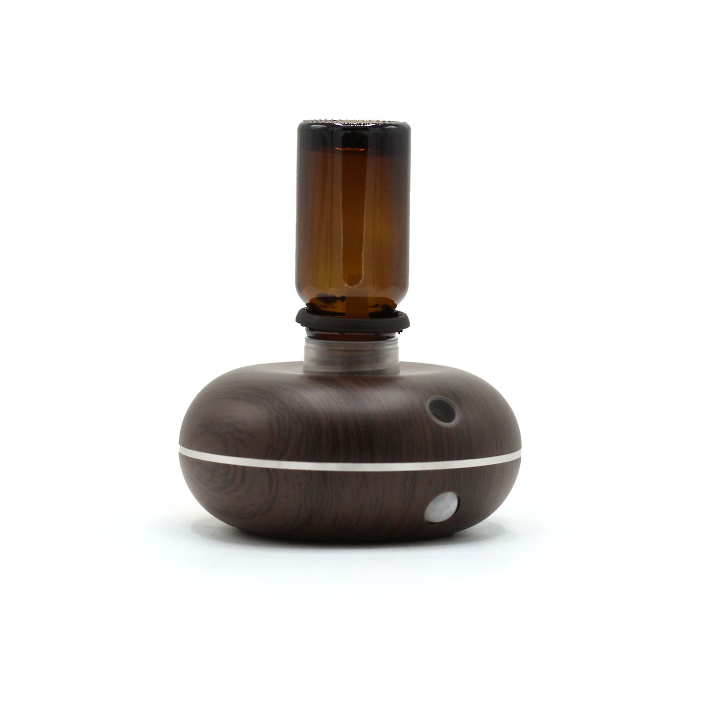 Difusor Nebulizador Inteligente Sin Agua - Sensor de Movimiento (Madera Oscura)