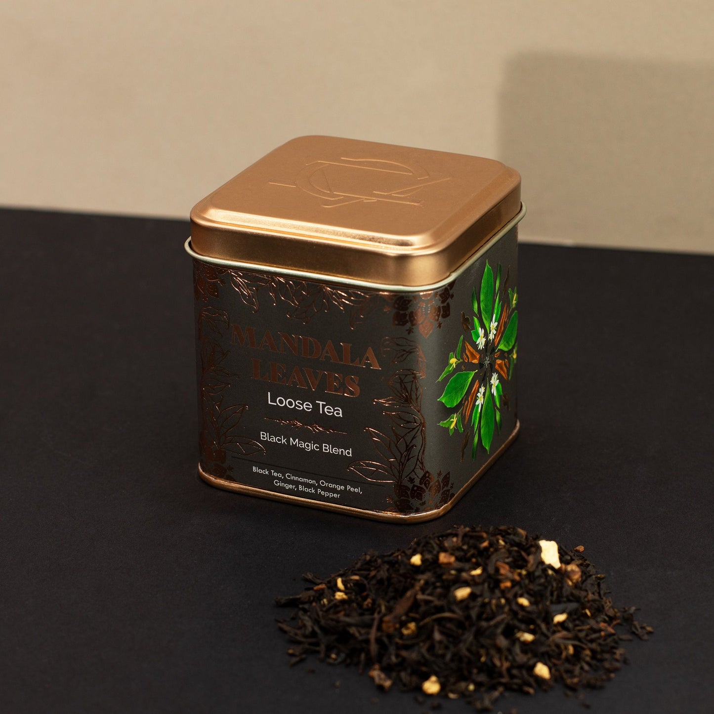 Té Negro Artesanal - Magia Negra (Mandala Leaves) 50g