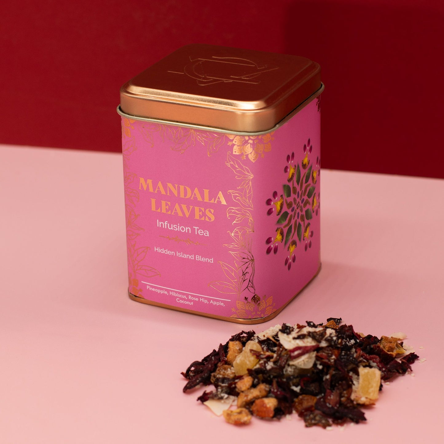Infusión Frutal Tropical - Islas Ocultas (Mandala Leaves) 50g