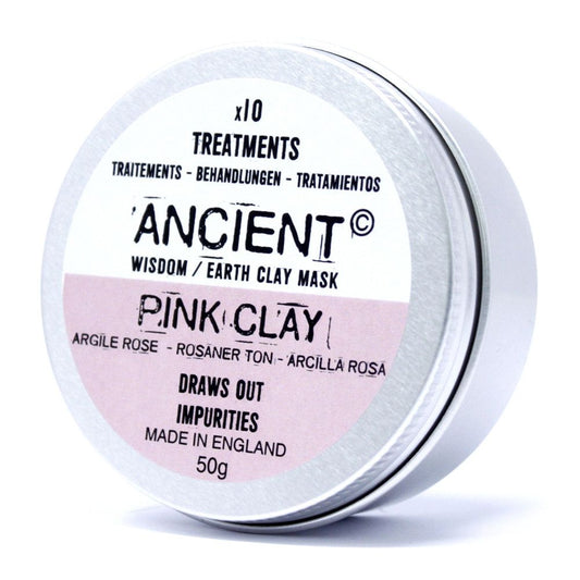 Mascarilla de Arcilla Rosa Iluminadora - Equilibrio para Pieles Secas (50g)