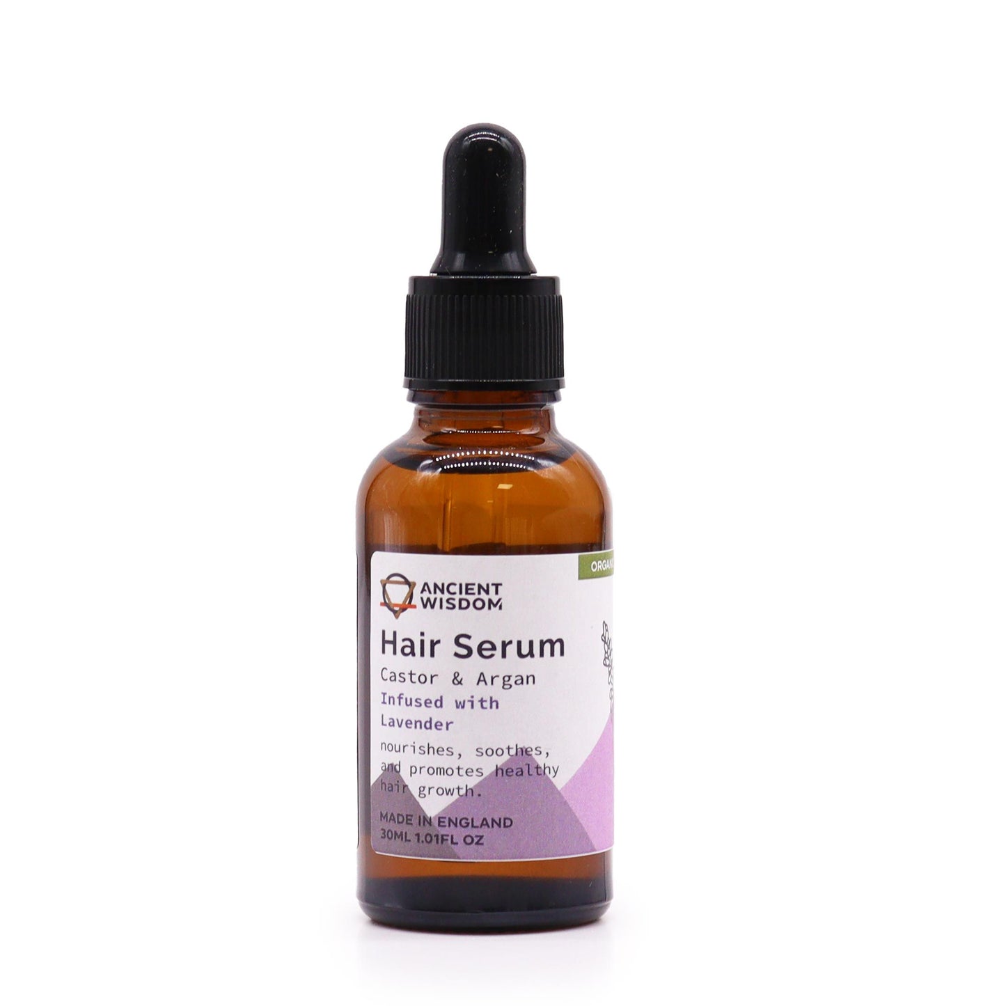 Sérum Capilar Orgánico - Lavanda Calmante (Nutrición y Relajación) 30ml