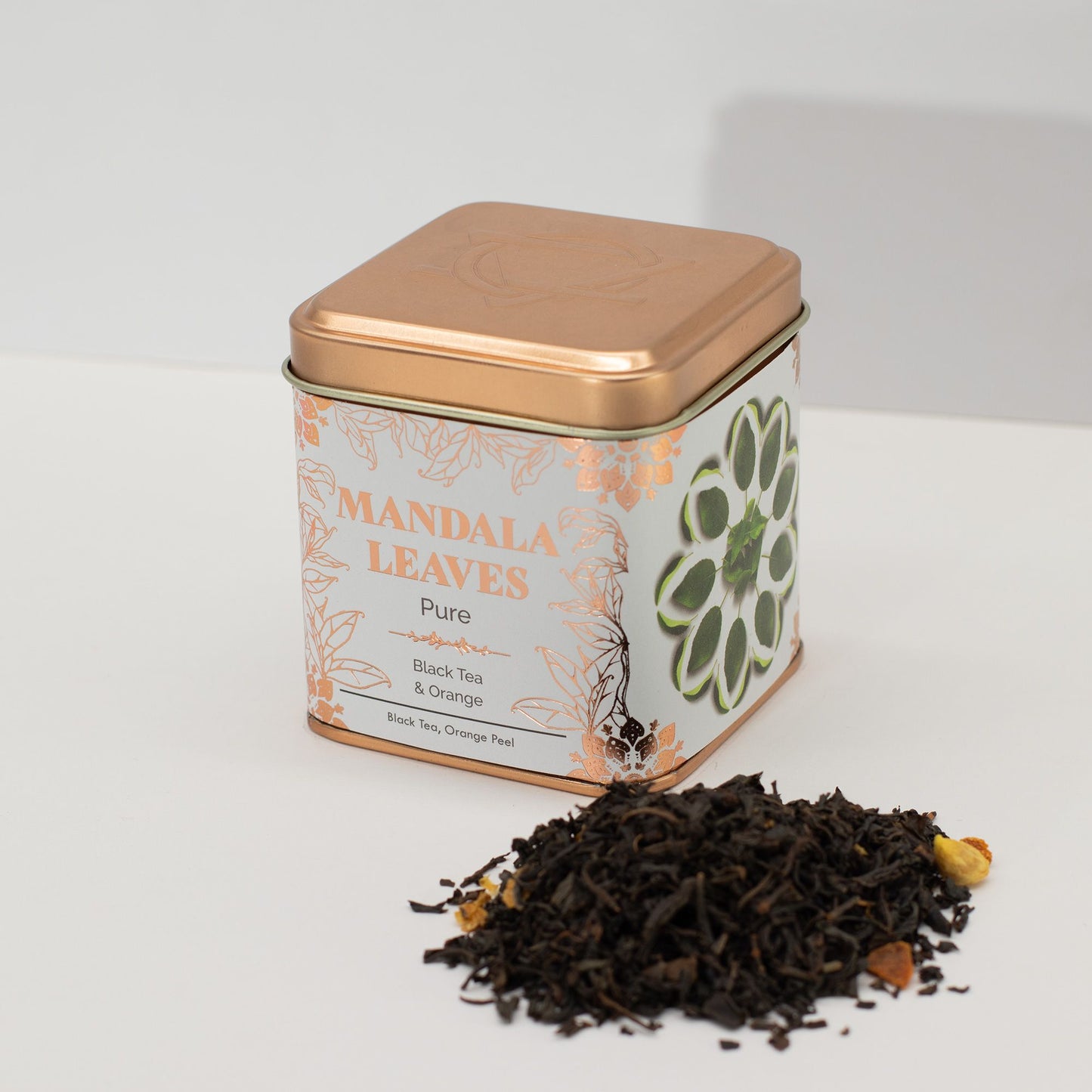 Té Negro Orgánico - Naranja Vibrante (Mandala Leaves) 50g