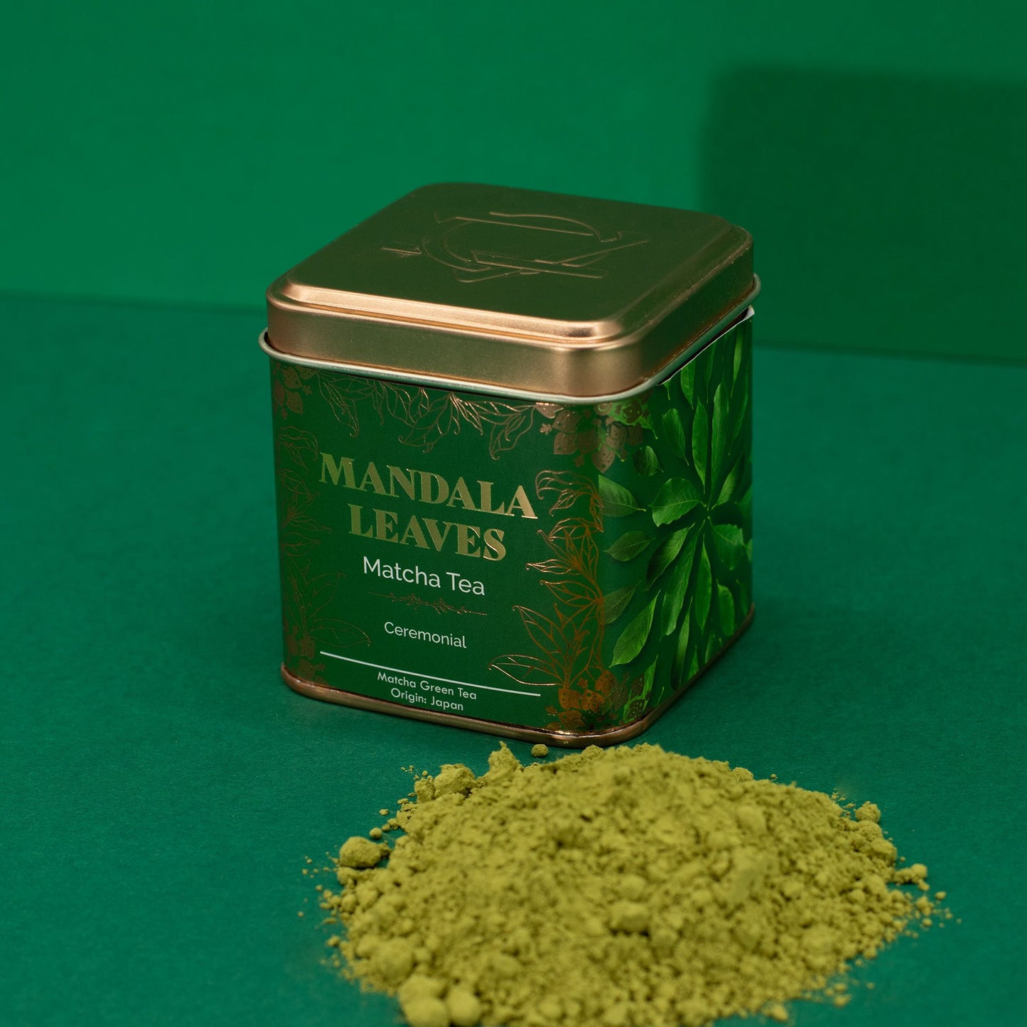 Matcha Ceremonial Orgánico - Calidad Premium (Mandala Leaves) 50g