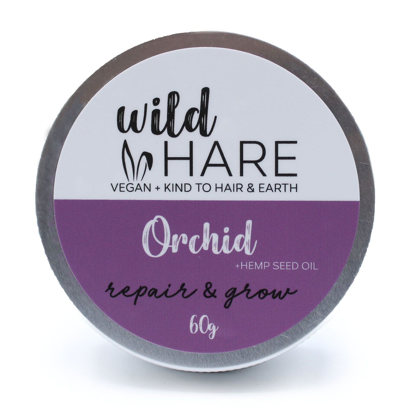Champú Sólido Vegano - Orquídea y Aceite de Cáñamo (Reparación) 60g