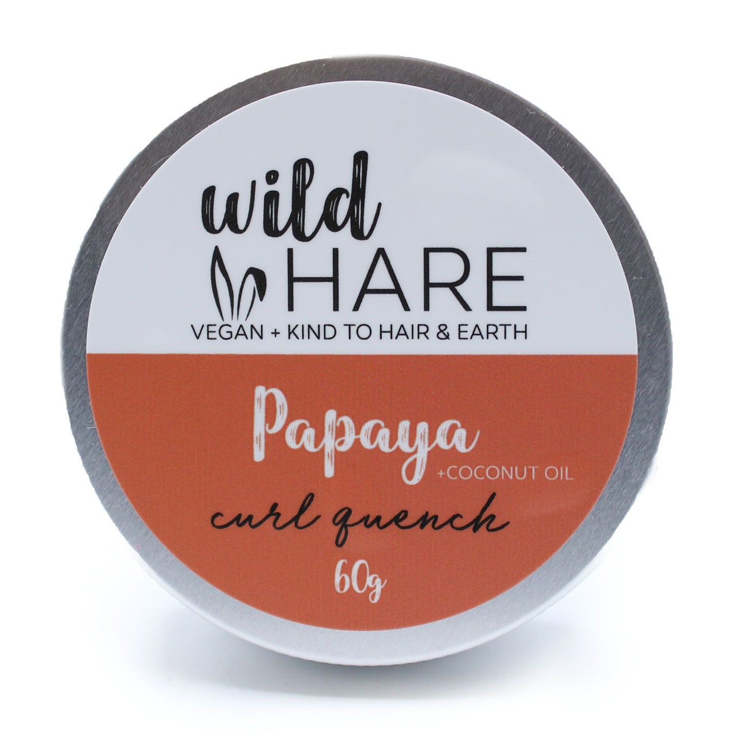 Champú Sólido Vegano - Papaya y Aceite de Coco (Hidratación para Rizos) 60g