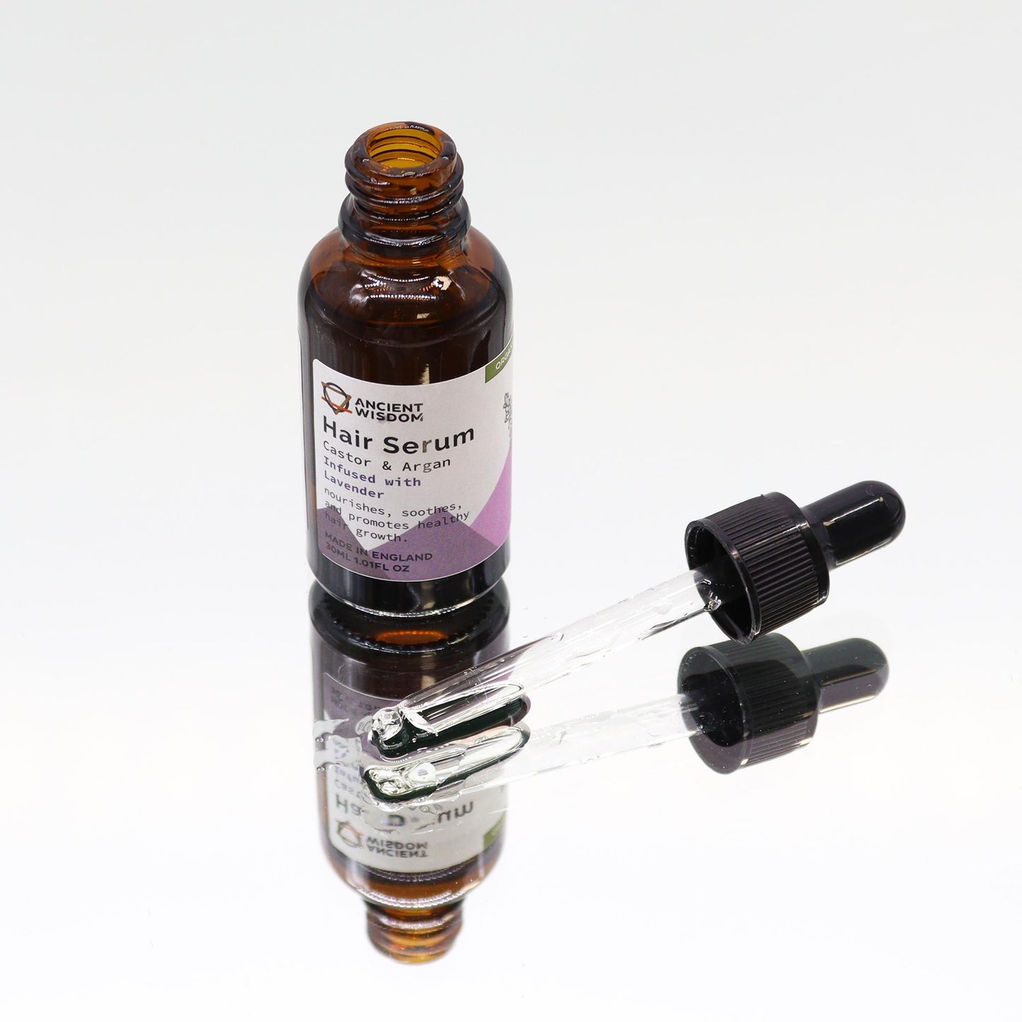 Sérum Capilar Orgánico - Lavanda Calmante (Nutrición y Relajación) 30ml