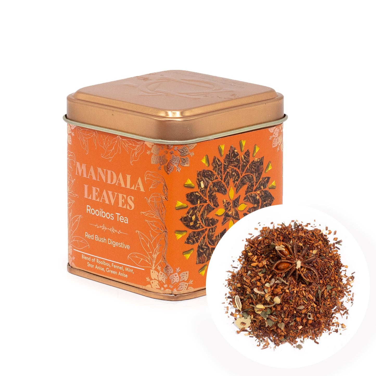 Infusión Digestiva Rooibos - Hinojo y Anís (Mandala Leaves) 50g