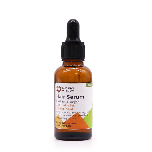 Sérum Capilar Orgánico - Semilla de Zanahoria (Rejuvenecimiento y Fuerza) 30ml