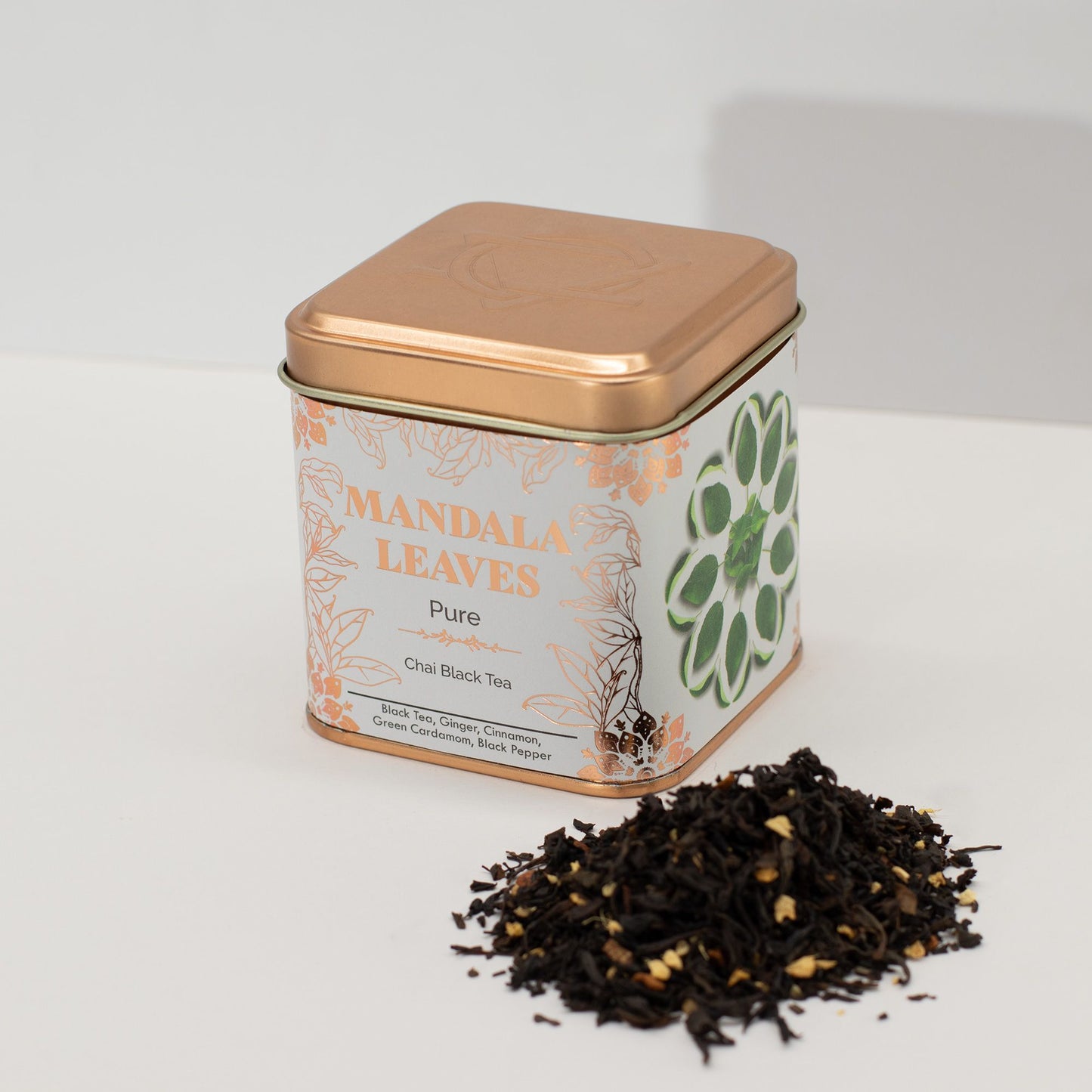 Té Negro Chai Orgánico - Especiado e Intenso (Mandala Leaves) 50g