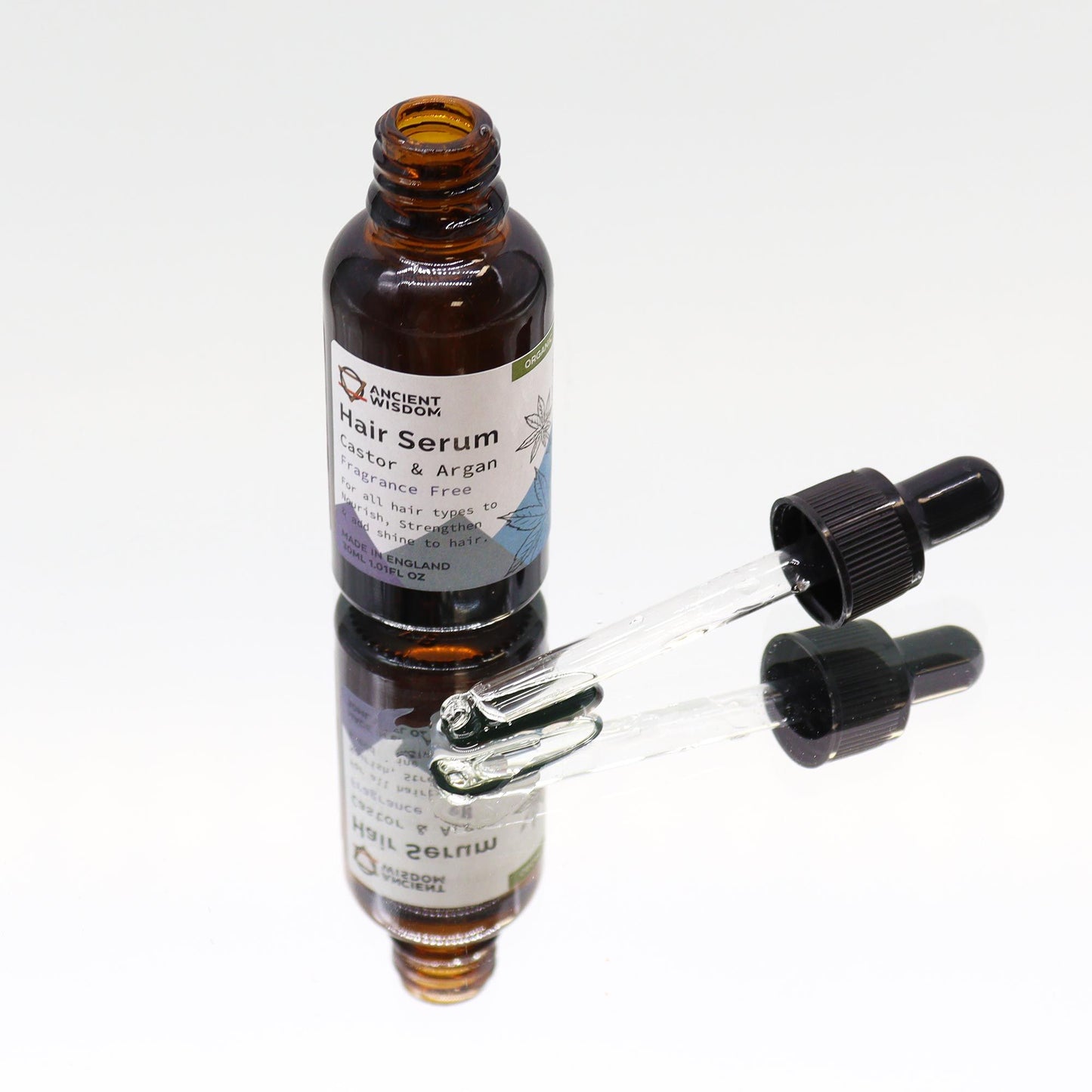 Sérum Capilar Orgánico - Pureza Absoluta (Sin Fragancia) 30ml