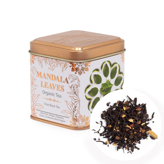 Té Negro Chai Orgánico - Especiado e Intenso (Mandala Leaves) 50g